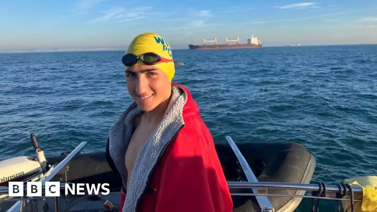 Somerset teens swim English Channel to save Wivey Pool