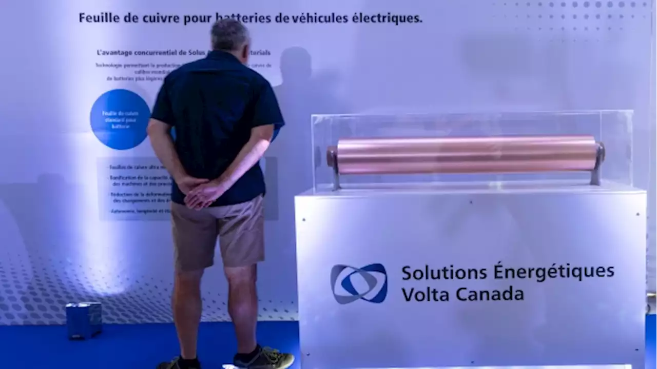 South Korean firm opening copper foil plant in Quebec for use in electric vehicles