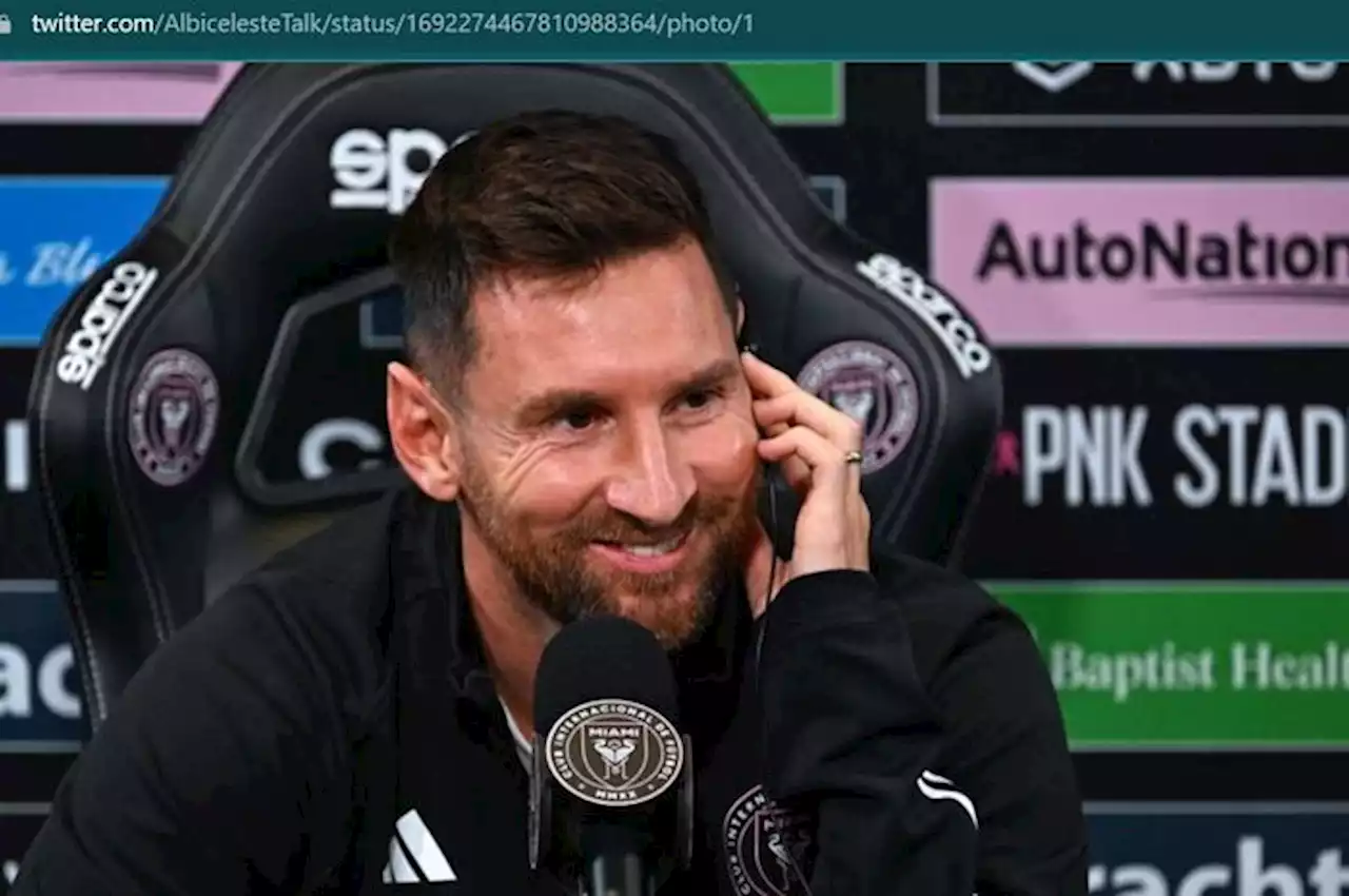 Lionel Messi Coba Rendah Hati, Gelar Juara Inter Miami Cuma Beruntung