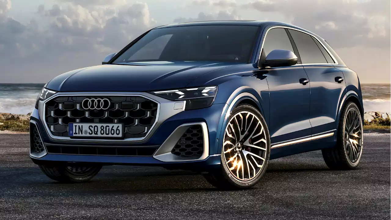 2024 Audi Q8 Facelift Breaks Cover With High-Tech Lighting Units