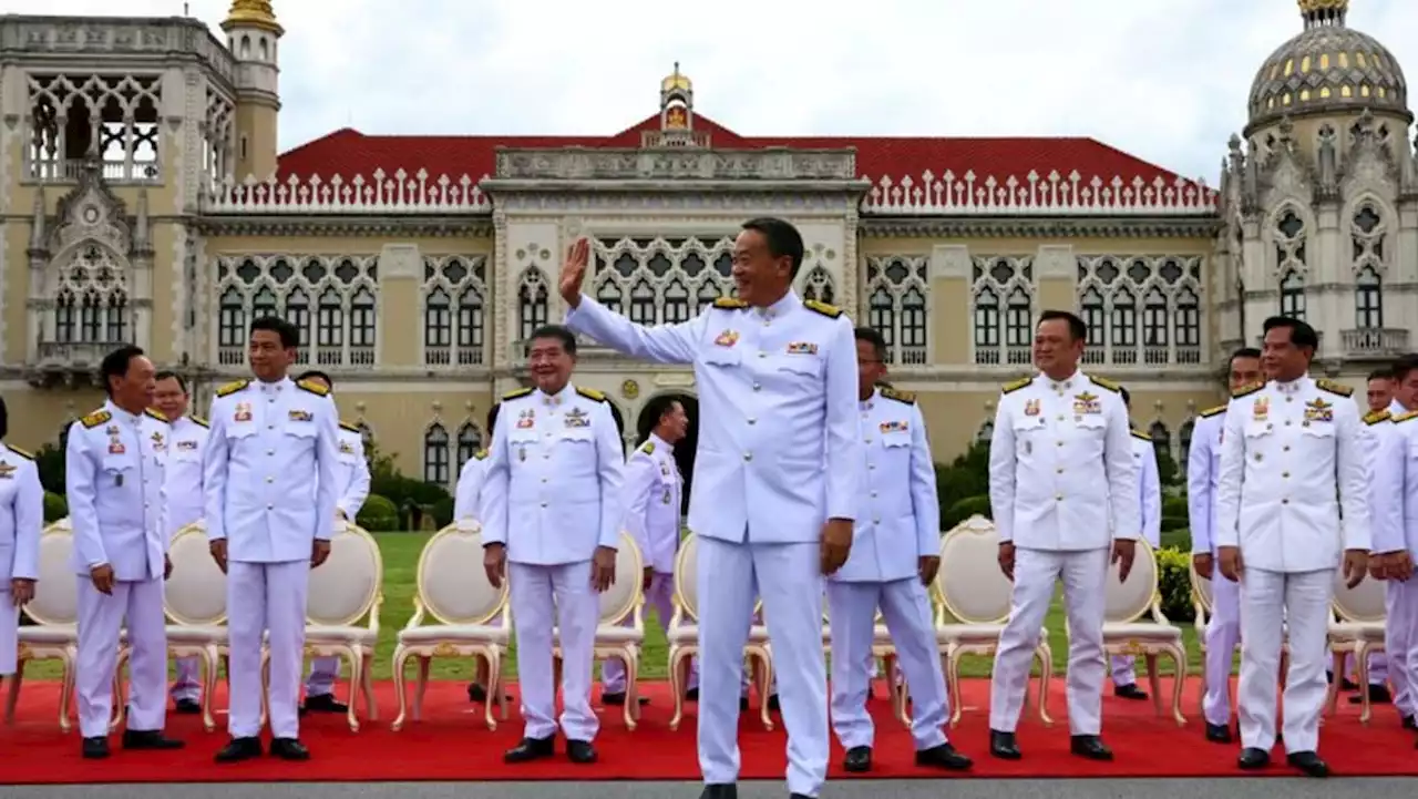 Thailand's king swears in new PM Srettha Thavisin and cabinet