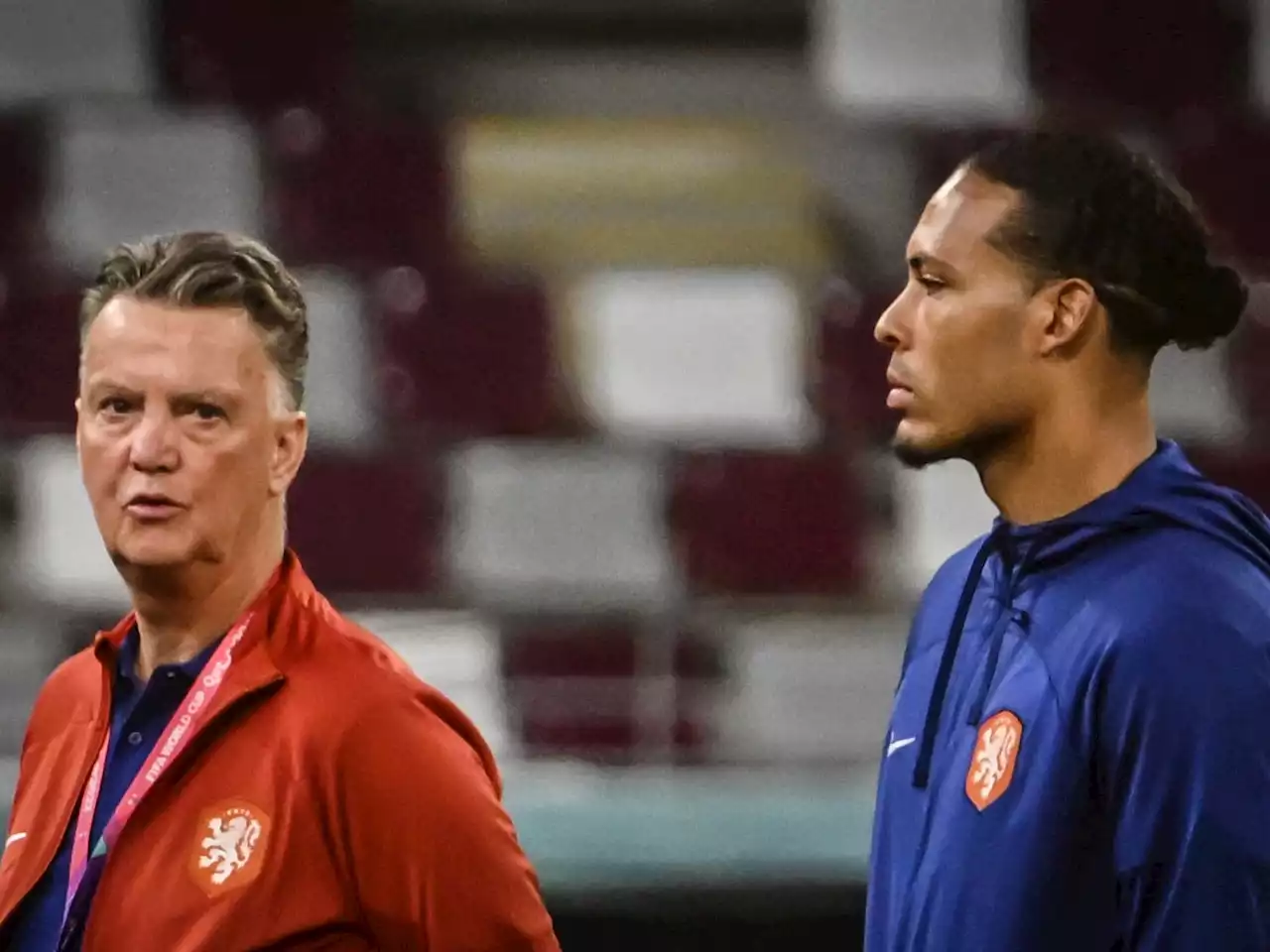 Van Dijk salió al cruce de Van Gaal sobre sus dichos del Mundial 'premeditado' para Messi: 'No estoy de acuerdo'