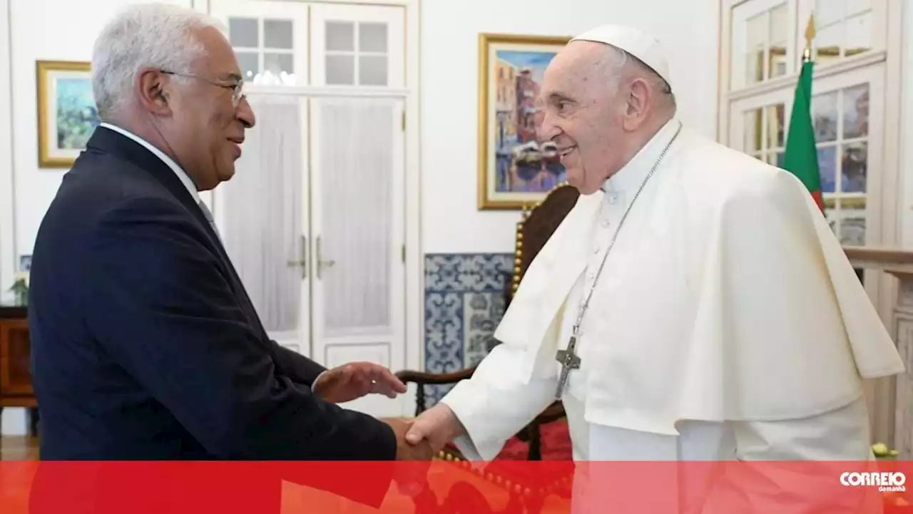 António Costa será recebido pelo Papa Francisco para agradecer visita a Portugal