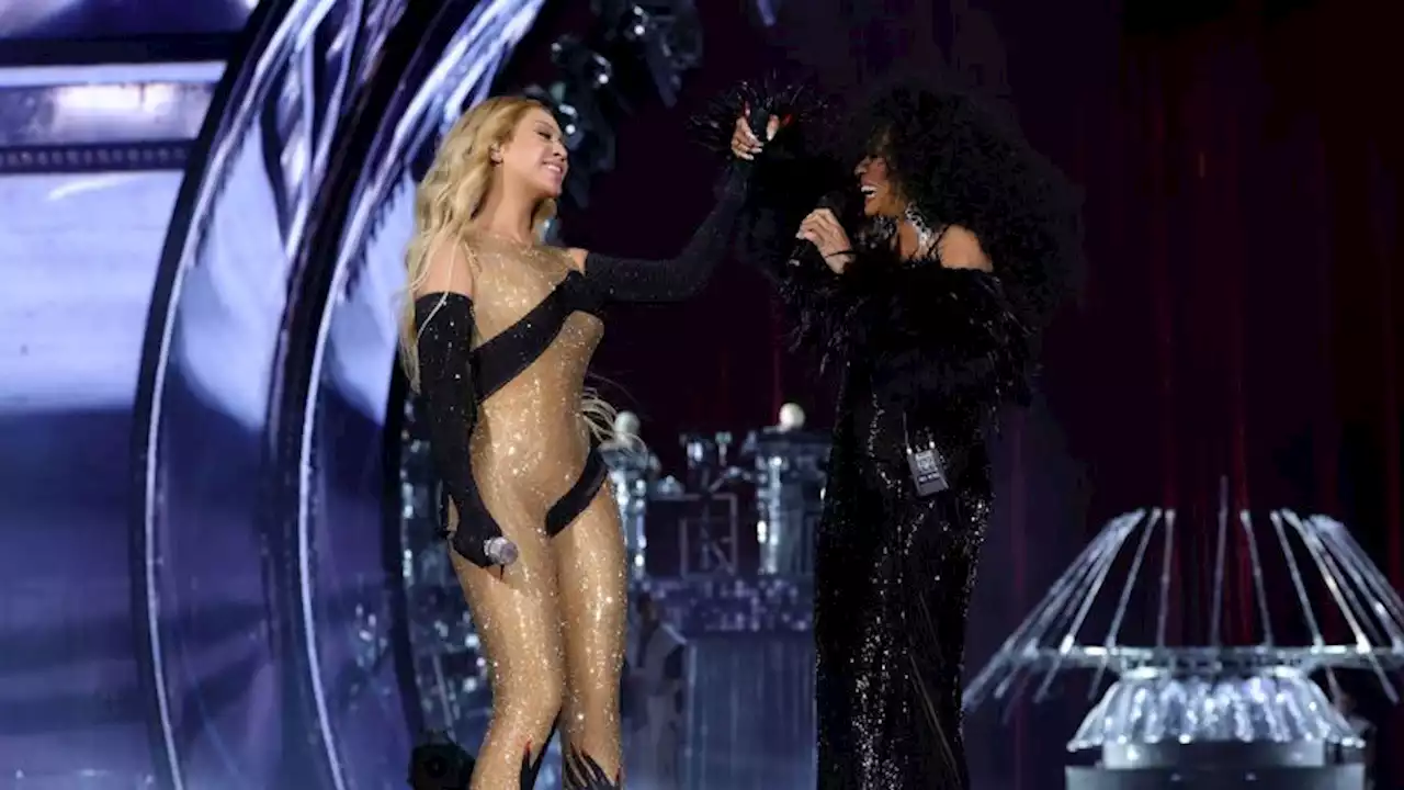 Beyoncé got a birthday serenade from Diana Ross