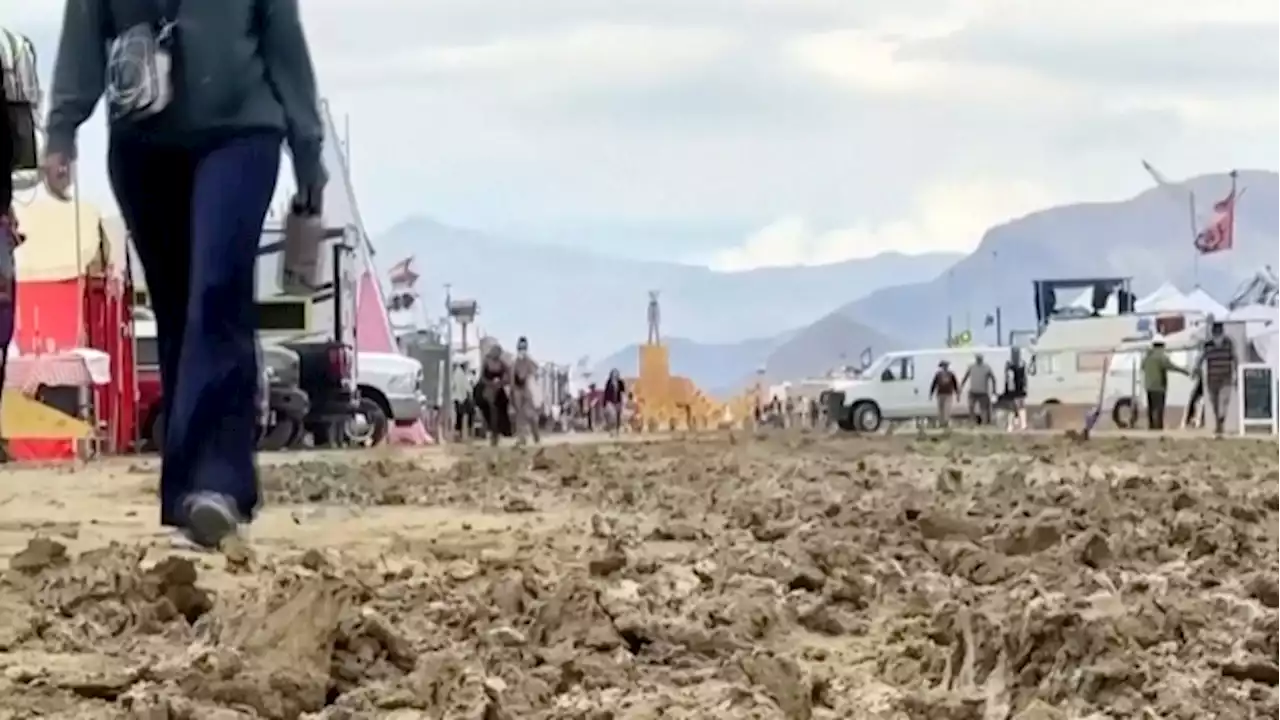 Burning Man revelers begin exodus after flooding left tens of thousands stranded in Nevada desert