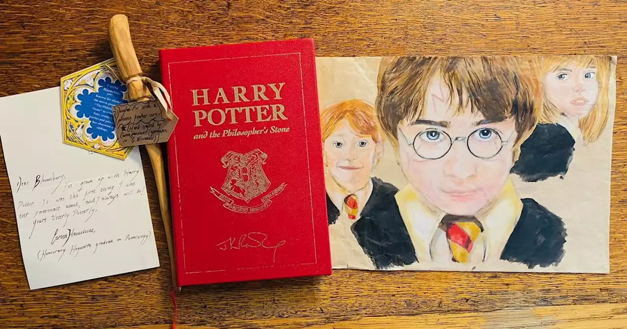 Rare Harry Potter book sells for £15k at auction after surviving horror blaze