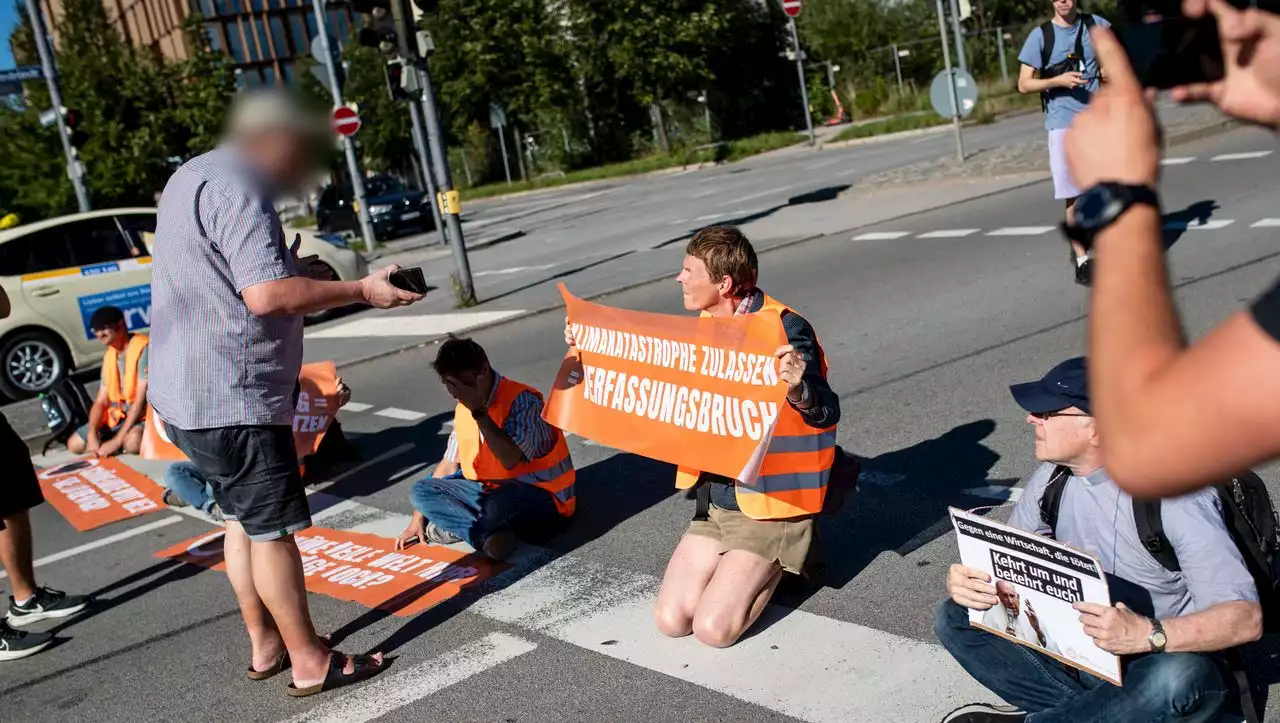 München: Ohrfeige für Klimaaktivisten – Polizei ermittelt