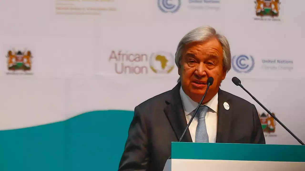 - UNO-Generalsekretär Guterres: Afrika kann 'Supermacht der Erneuerbaren Energien' werden