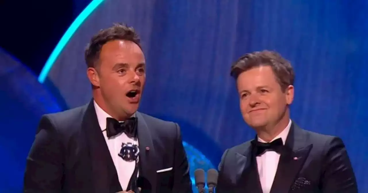 Ant and Dec break NTAs record as they beat Martin Lewis