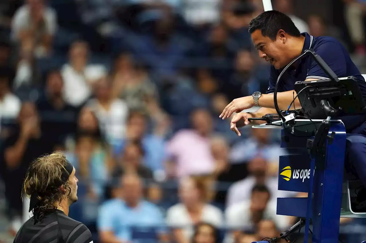 Zverev pidió la expulsión de un aficionado en el US Open por gritar “la frase más famosa de Hitler”