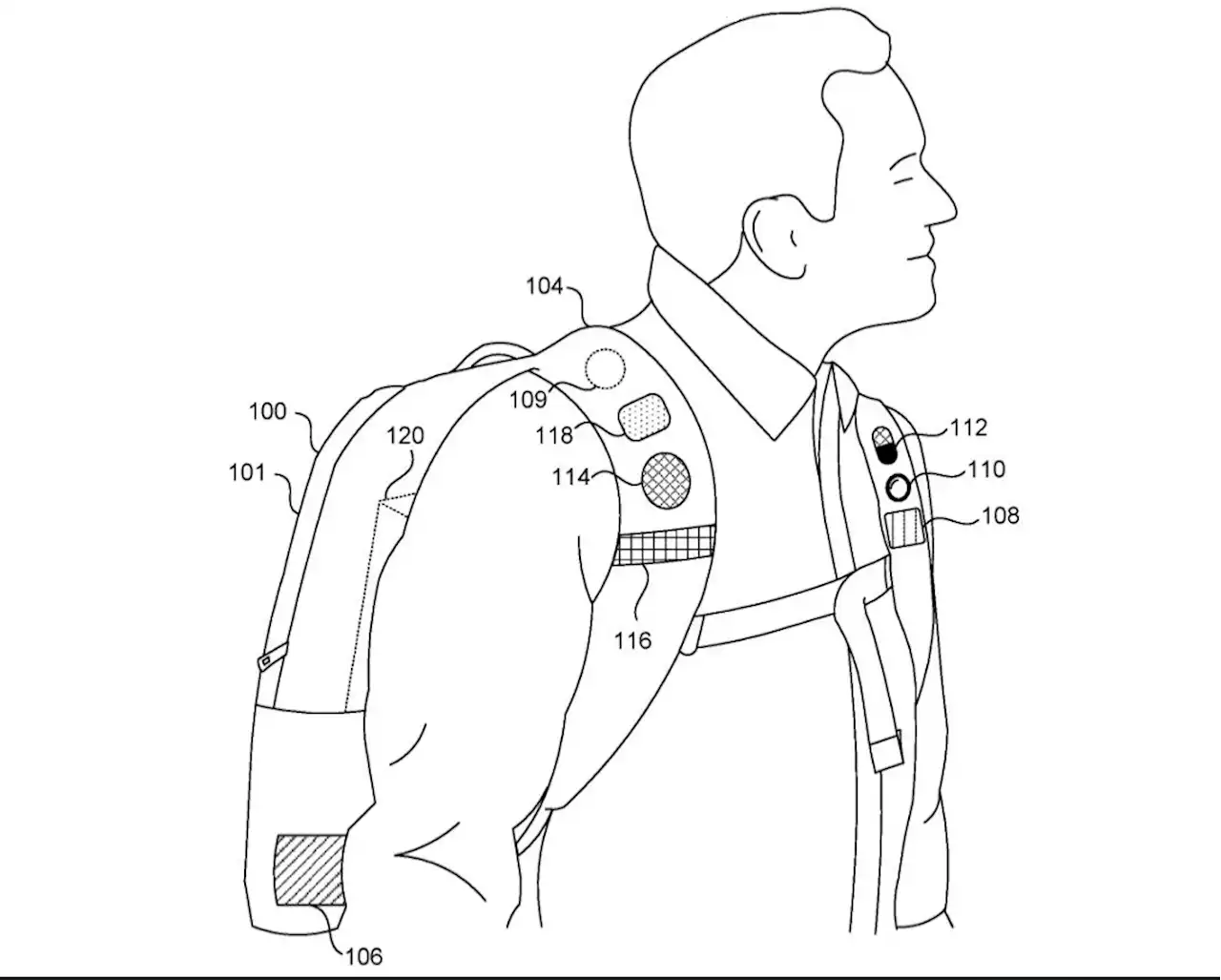 Microsoft tar patent på ryggsäck fylld med sensorer. Verkar vara tänkt att användas som en smart assistent.