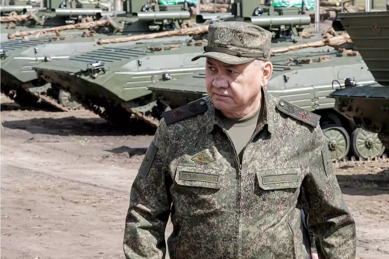 Russia’s Shoigu says Ukraine’s counter-offensive unsuccessful