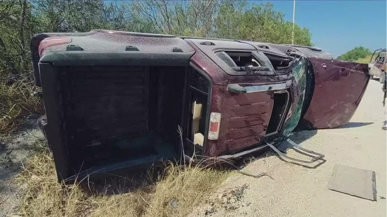 Guardia Estatal de Tamaulipas Decomisa Camionetas y Armas en Reynosa