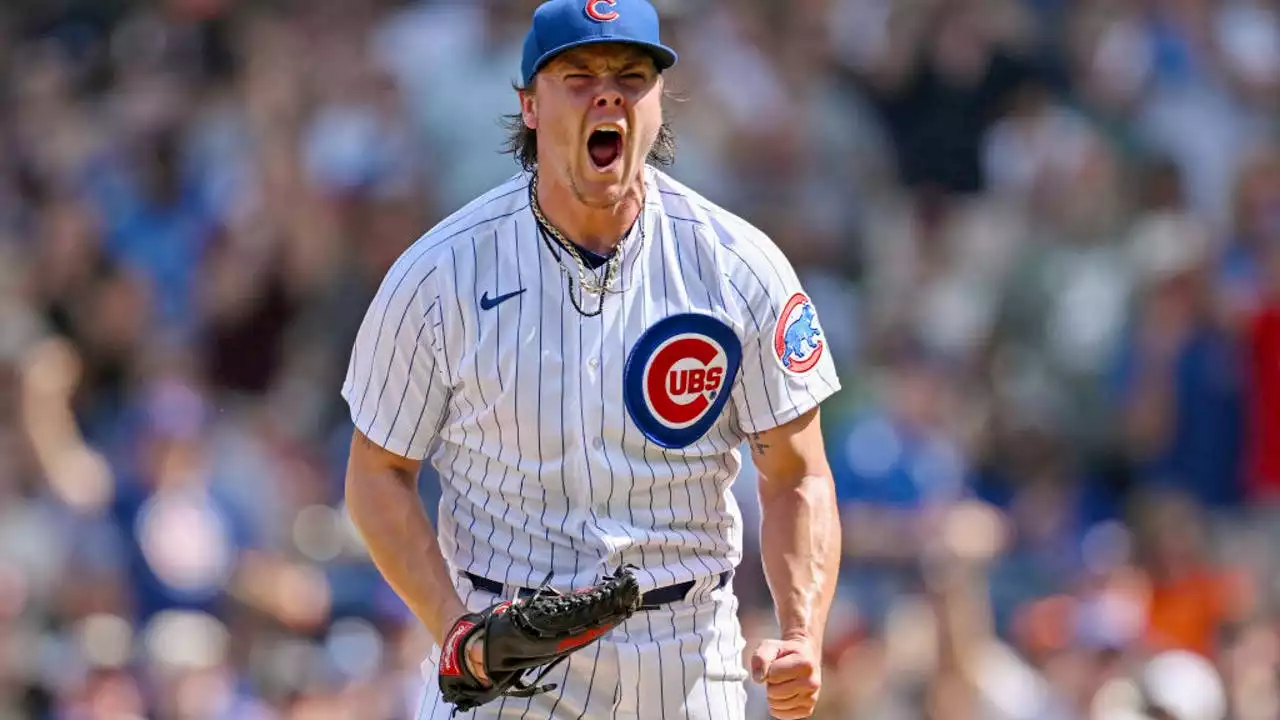 Cubs’ Steele dominates Giants in 5-0 win, moves into tie for MLB lead in victories