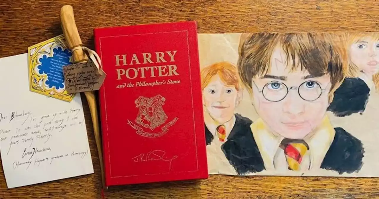 Rare Harry Potter that survived Glasgow blaze sells for eye-watering £15k