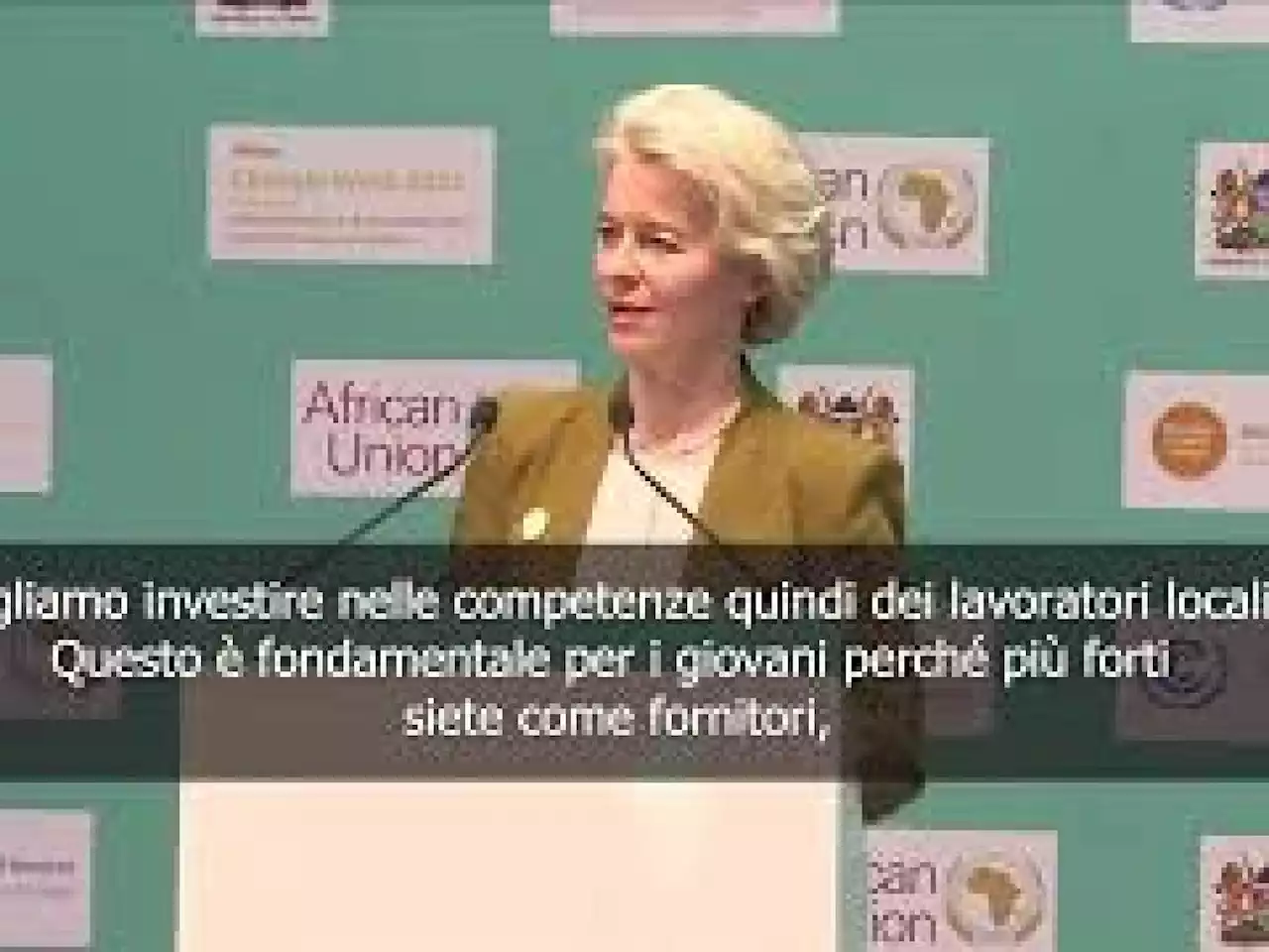 Von der Leyen in Kenya: Collaborare per creare catene di valore locali e posti di lavoro