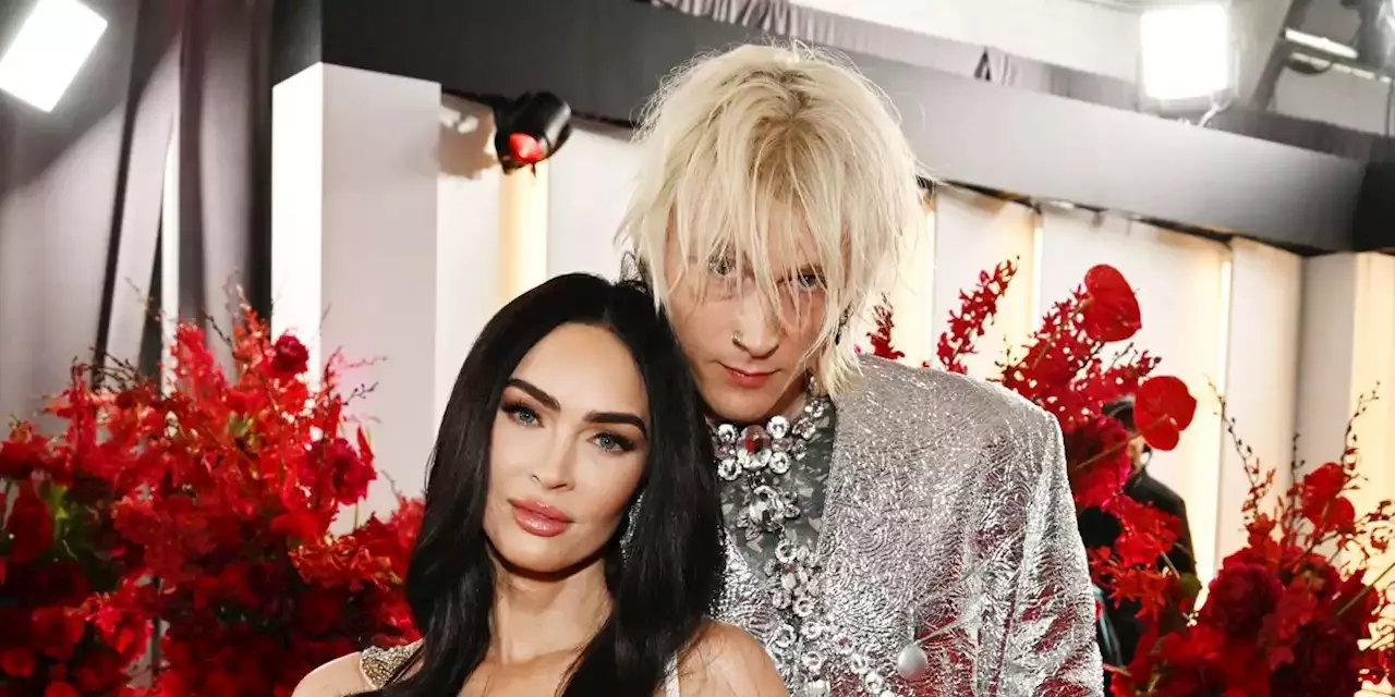 Megan Fox Debuted a Cherry-Red Bob for Date Night With Machine Gun Kelly