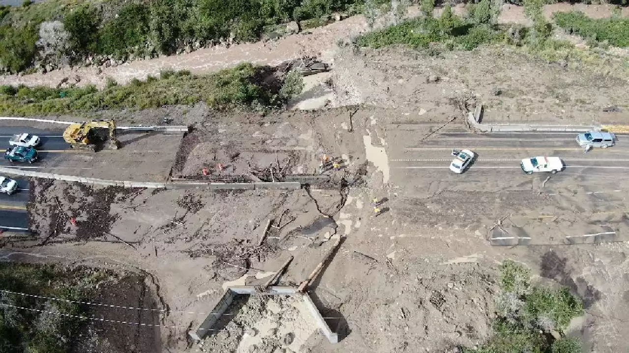 US 6 in Price Canyon now open after flooding, mudslides washed out road