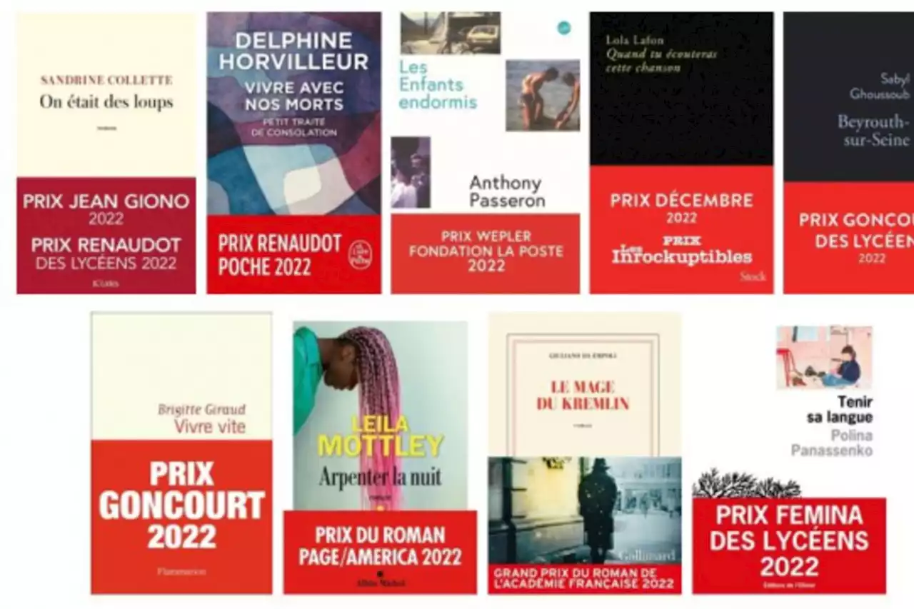 Prix littéraires 2023 : Goncourt, Femina… Les différentes récompenses