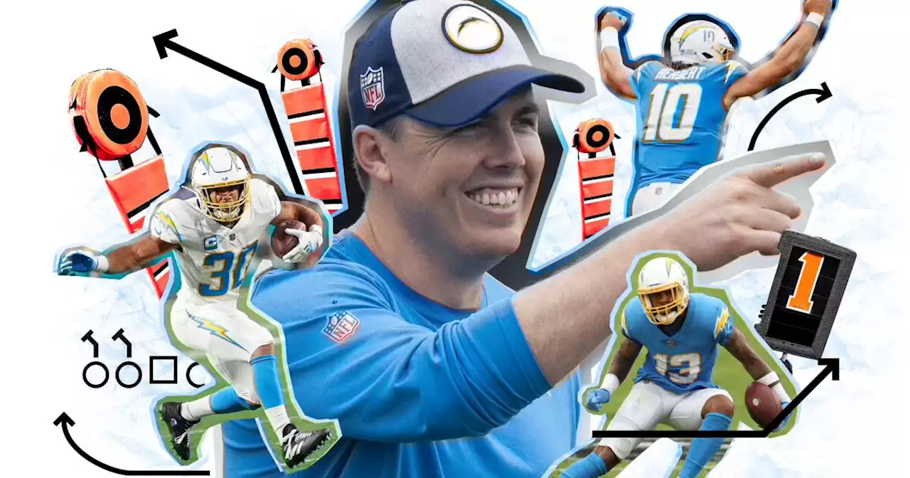 Chargers' offense under new coordinator Kellen Moore is the bomb with wide-open spaces