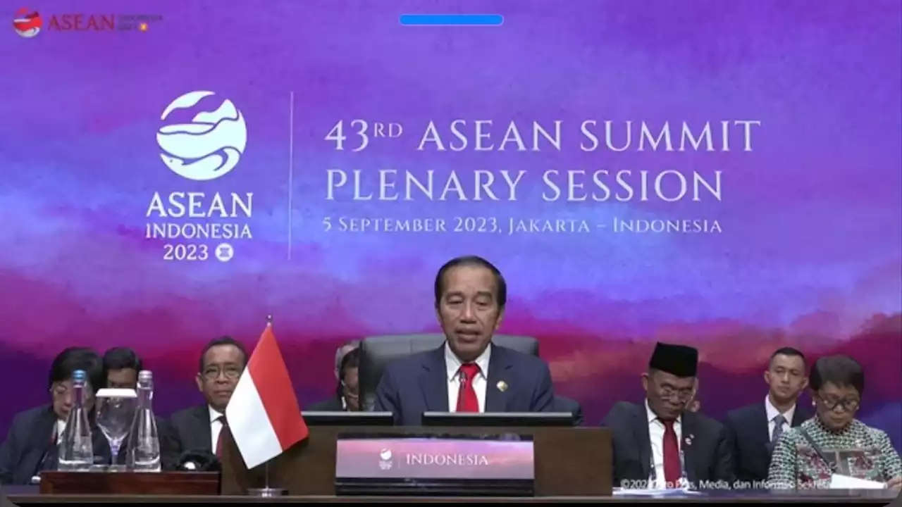 Jokowi: ASEAN Bisa Jadi Pusat Pertumbuhan Ekonomi Dunia, tapi Harus Lebih Gesit