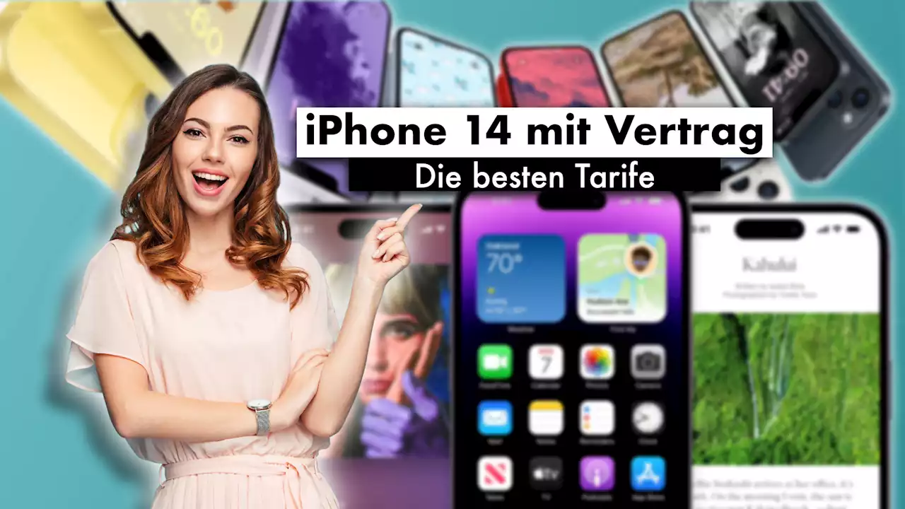 iPhone 14 (Pro) mit Vertrag – die günstigsten Tarife im Überblick