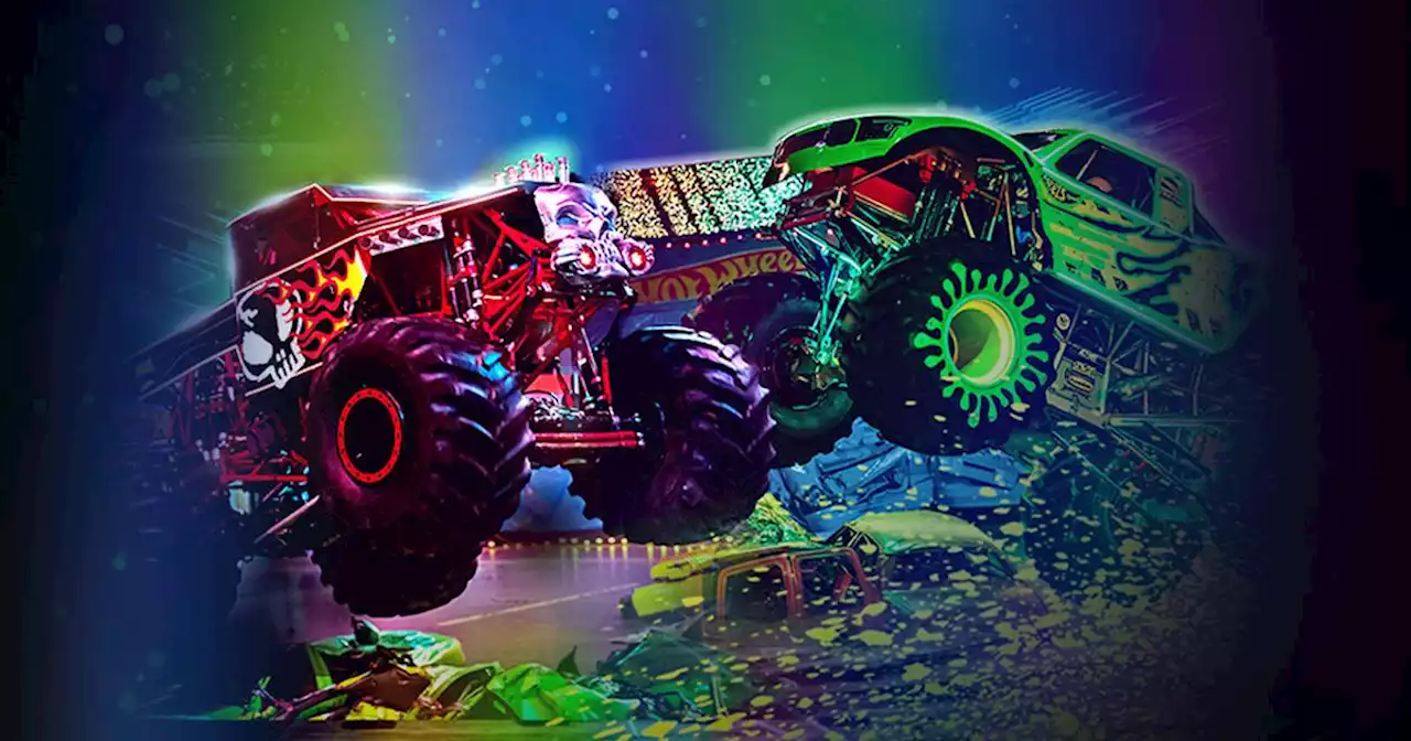 Hot Wheels Monster Trucks returning to Manchester for 'one-of-a-kind' glow party