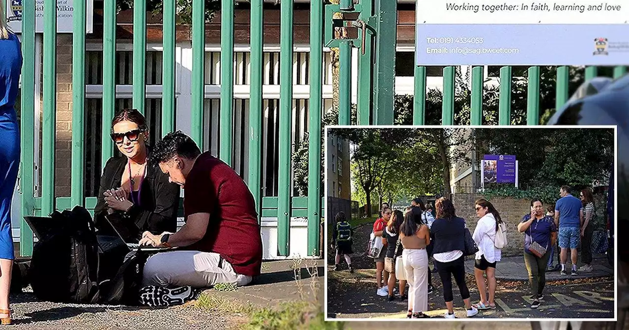 Makeshift classrooms and staff banned from grounds: Chaos of the concrete crisis