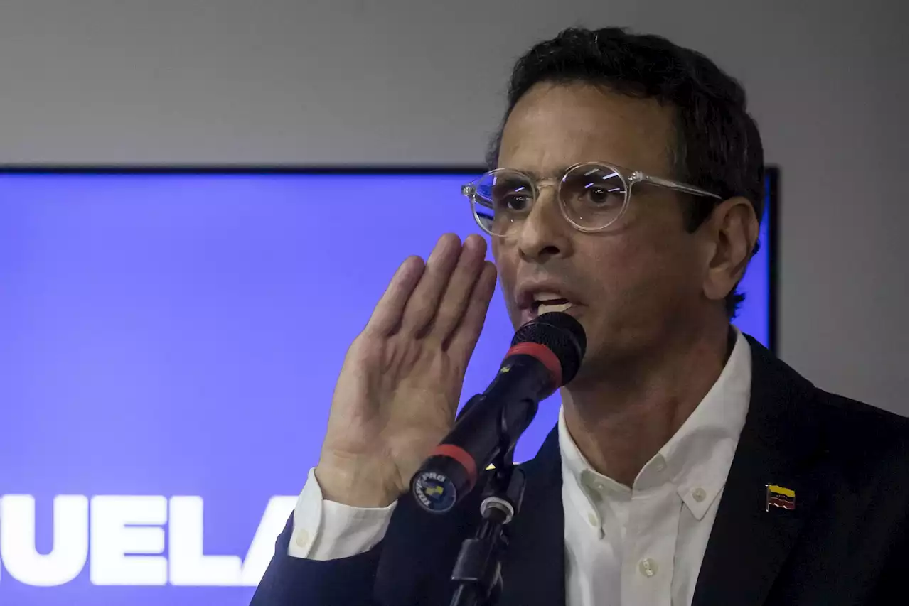 Capriles pide 'dolarizar' el salario en Venezuela y aumentar el mínimo casi un 3.700 %