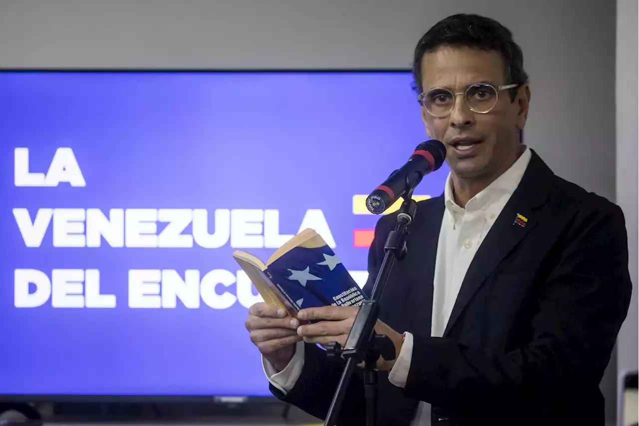 Capriles reconoce la falta de un ambiente electoral de cara a las primarias en Venezuela