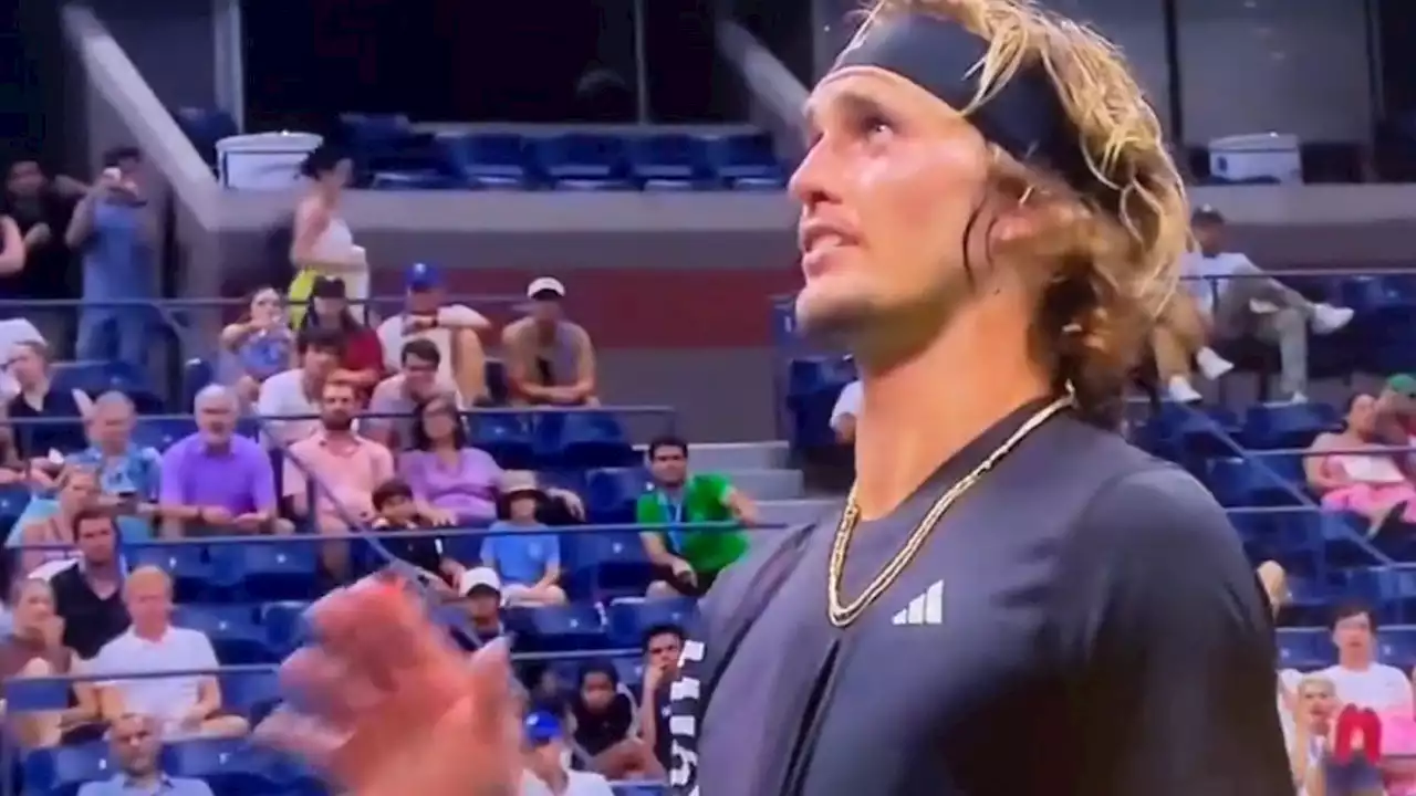 Alexander Zverev hizo echar a un espectador que gritó “la frase más famosa de Hitler”