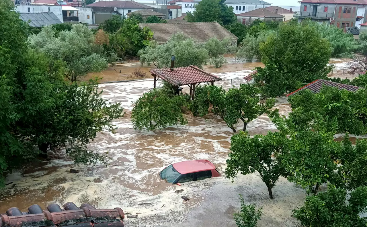 Starke Unwetter in Griechenland