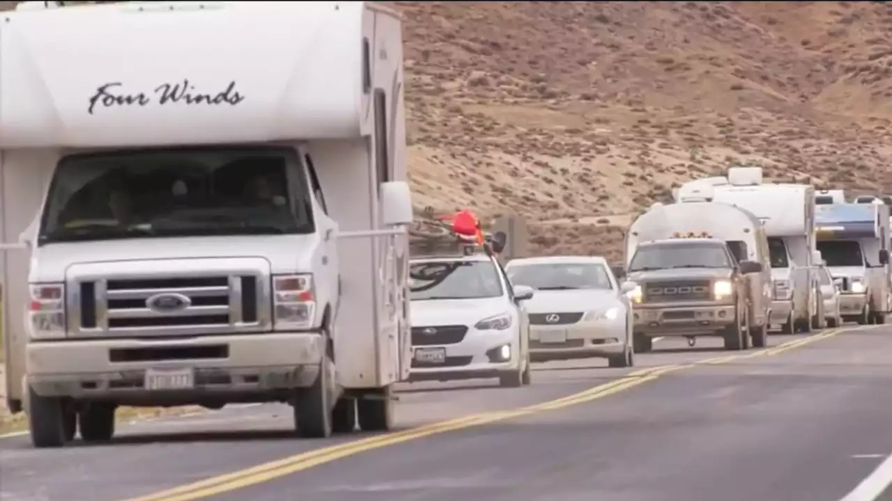 Burning Man revelers begin exodus after flooding left tens of thousands stranded in Nevada desert