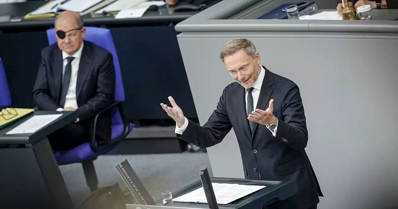 Lindner: Haushaltspolitischer Kurswechsel notwendig