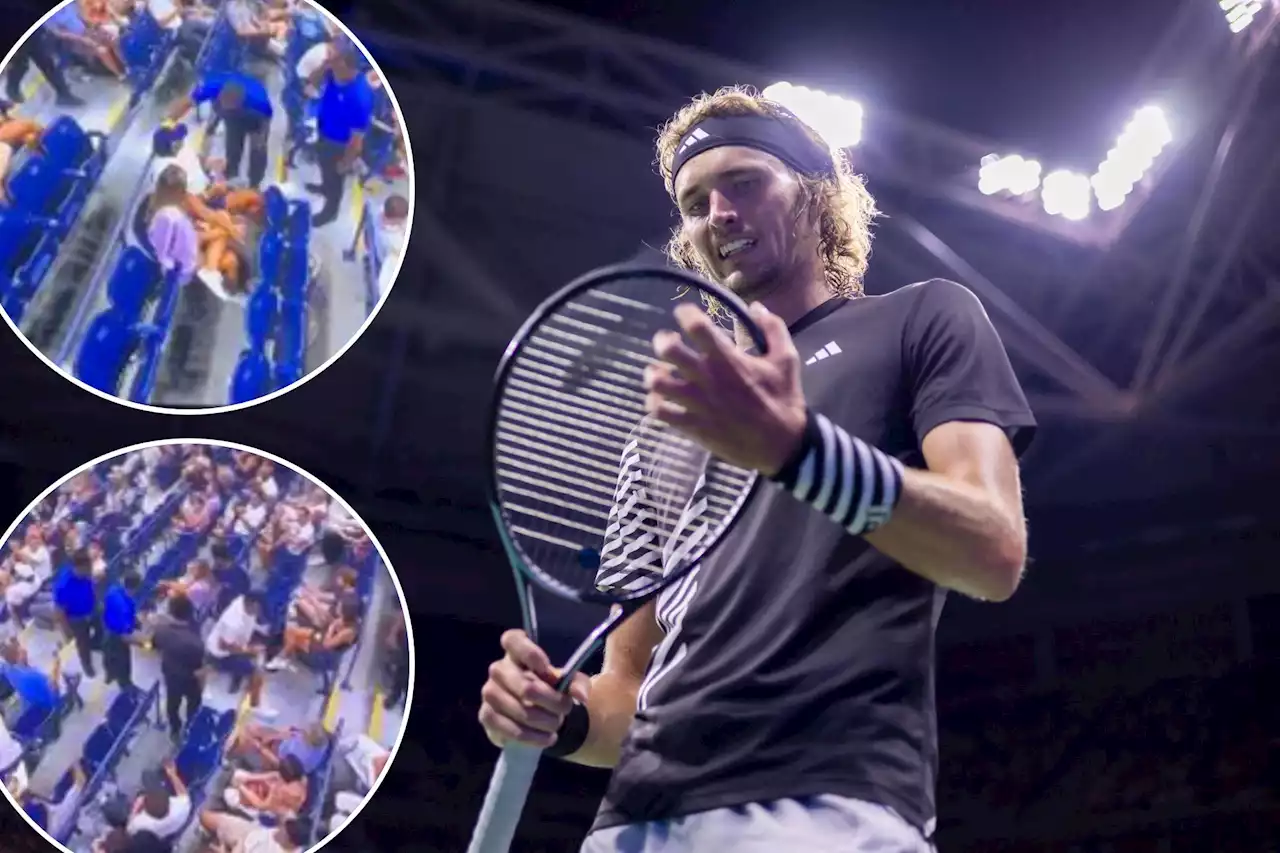 Fan kicked out of US Open for allegedly using ‘famous Hitler phrase’ at Alexander Zverev