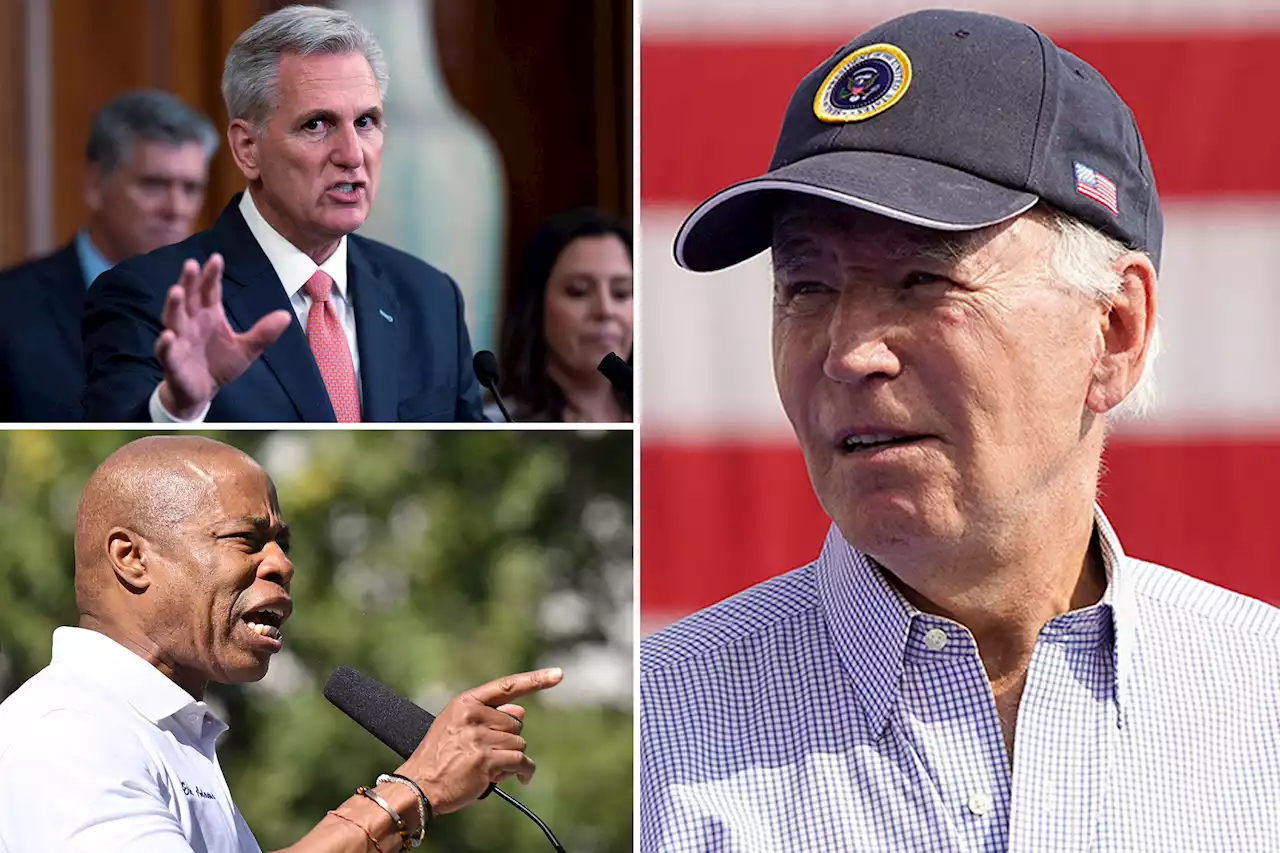 ‘Mayor Adams is right’: McCarthy trolls Biden over NYC criticisms on migration