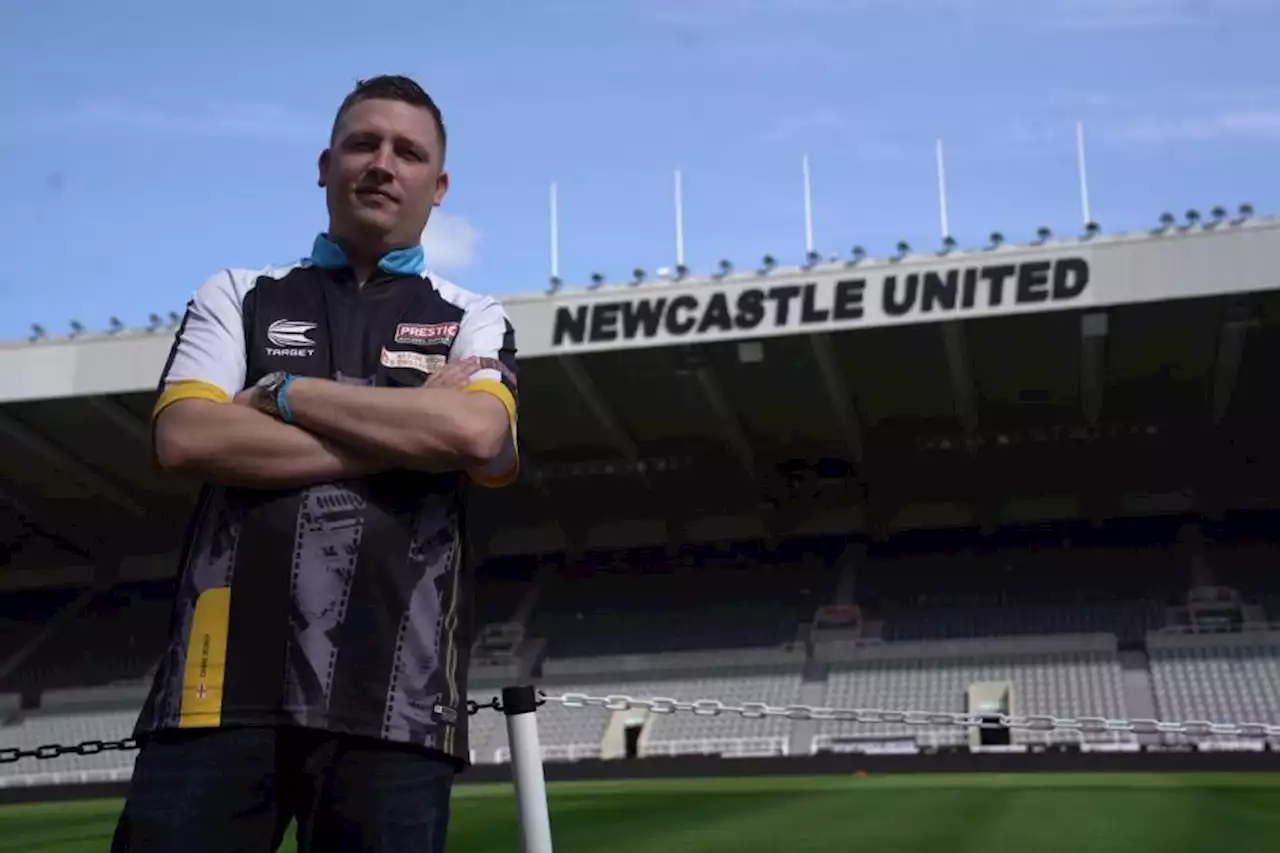 Chris Dobey keen to bring major darts trophy to St James’ Park