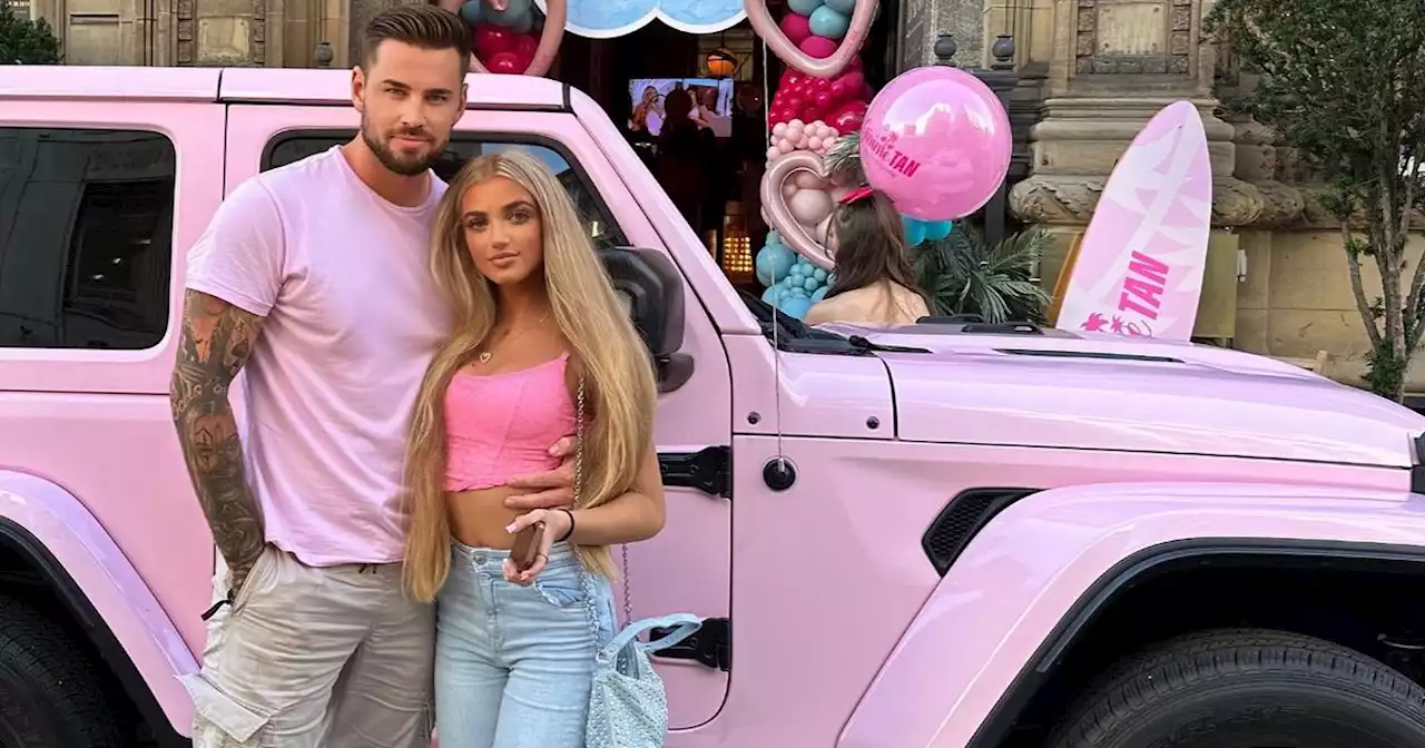 Katie Price's on-off boyfriend Carl Woods poses for snap with Princess Andre