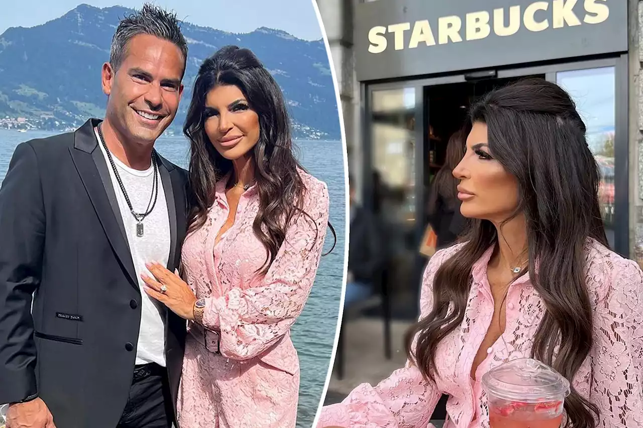 Teresa Giudice trolled for taking photo at Starbucks in Switzerland on trip with Luis Ruelas