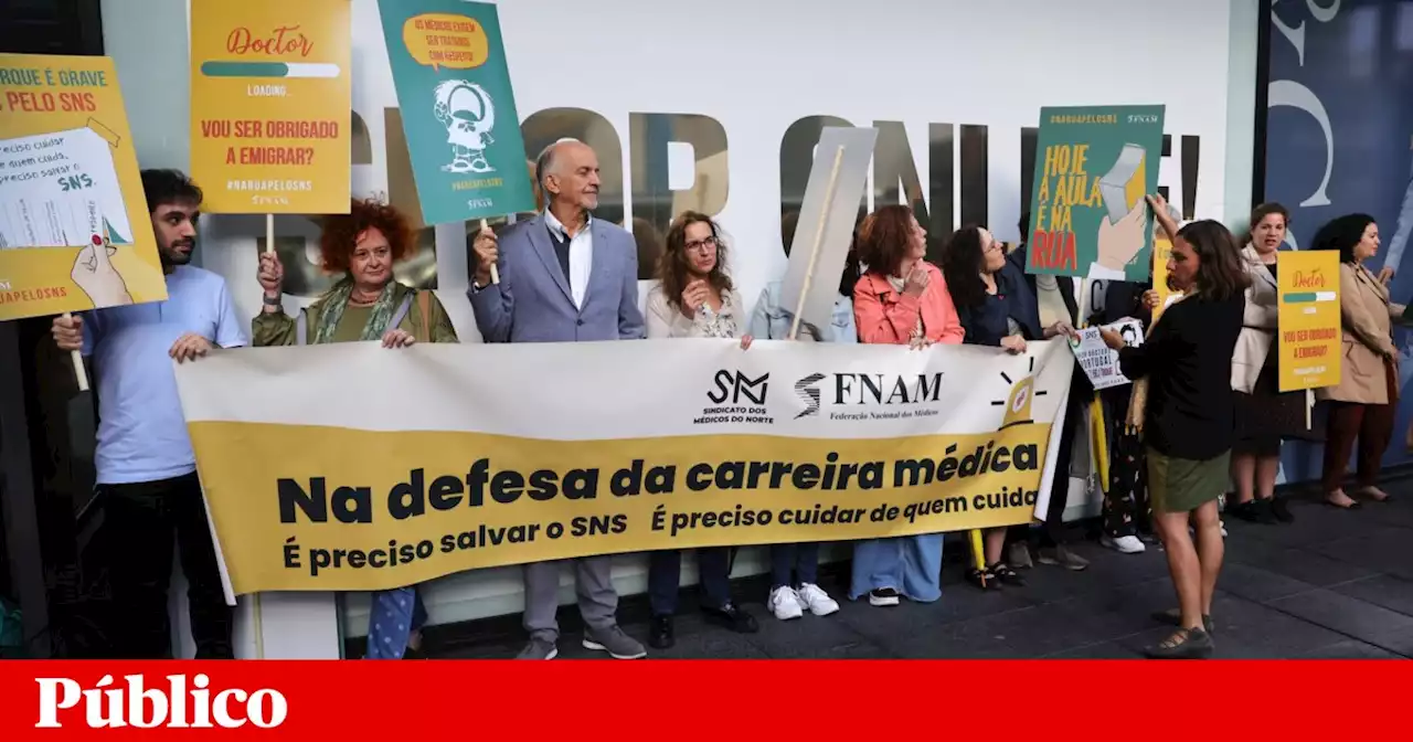 Sindicato entrega carta a director regional da OMS a expor problemas dos médicos portugueses