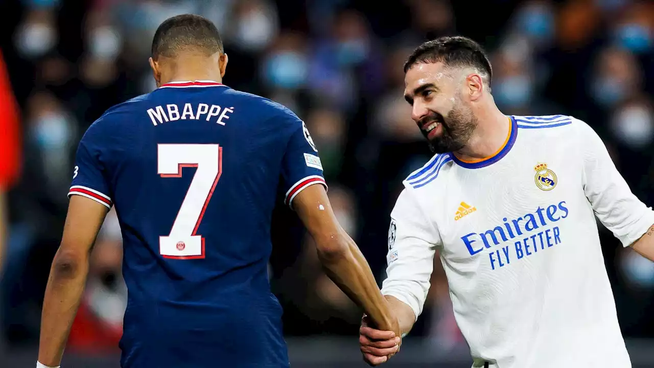 Mercato: Carvajal était persuadé que Mbappé allait signer au Real Madrid cet été