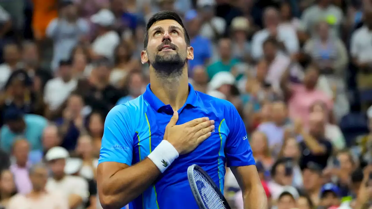 US Open: Djokovic rejoint le dernier carré et se rapproche de Margaret Court