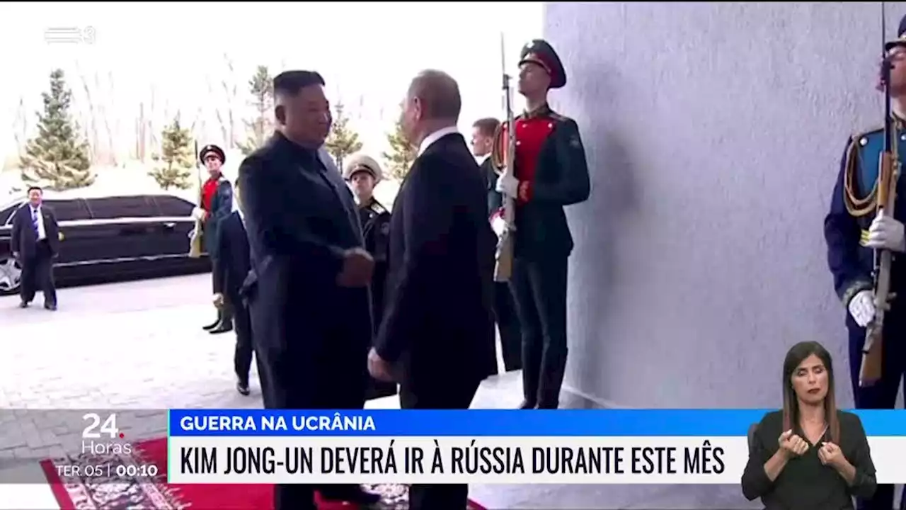 Kim Jong-Un vai à Rússia encontrar-se com Vladimir Putin