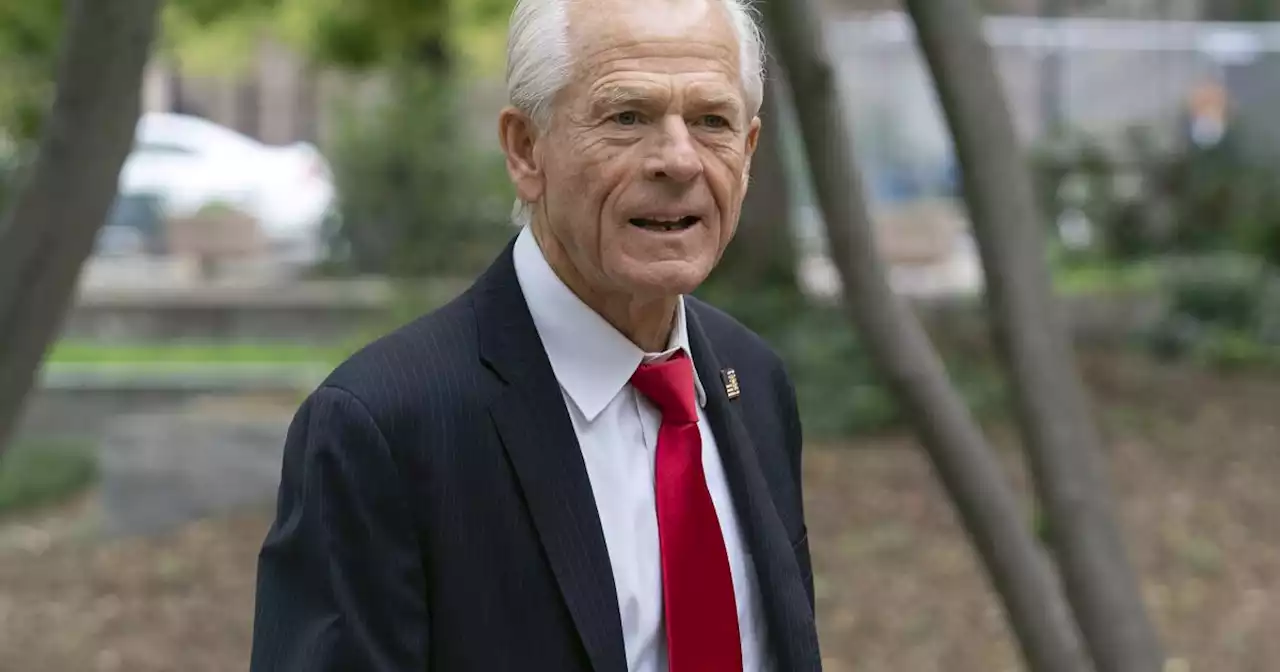 Jury selection begins in contempt case against ex-Trump White House official Peter Navarro