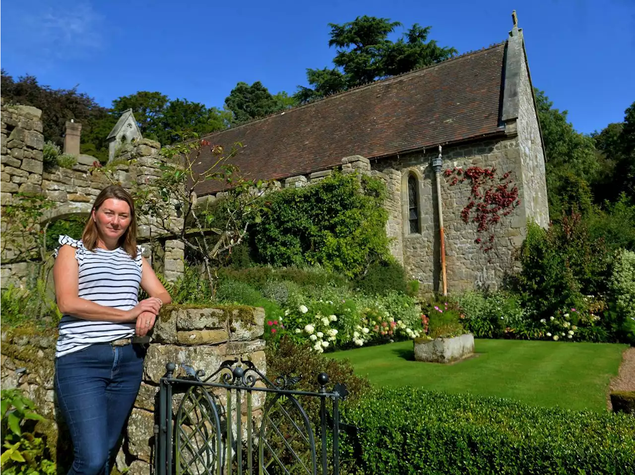 Stunning Shropshire manor garden opening for charity