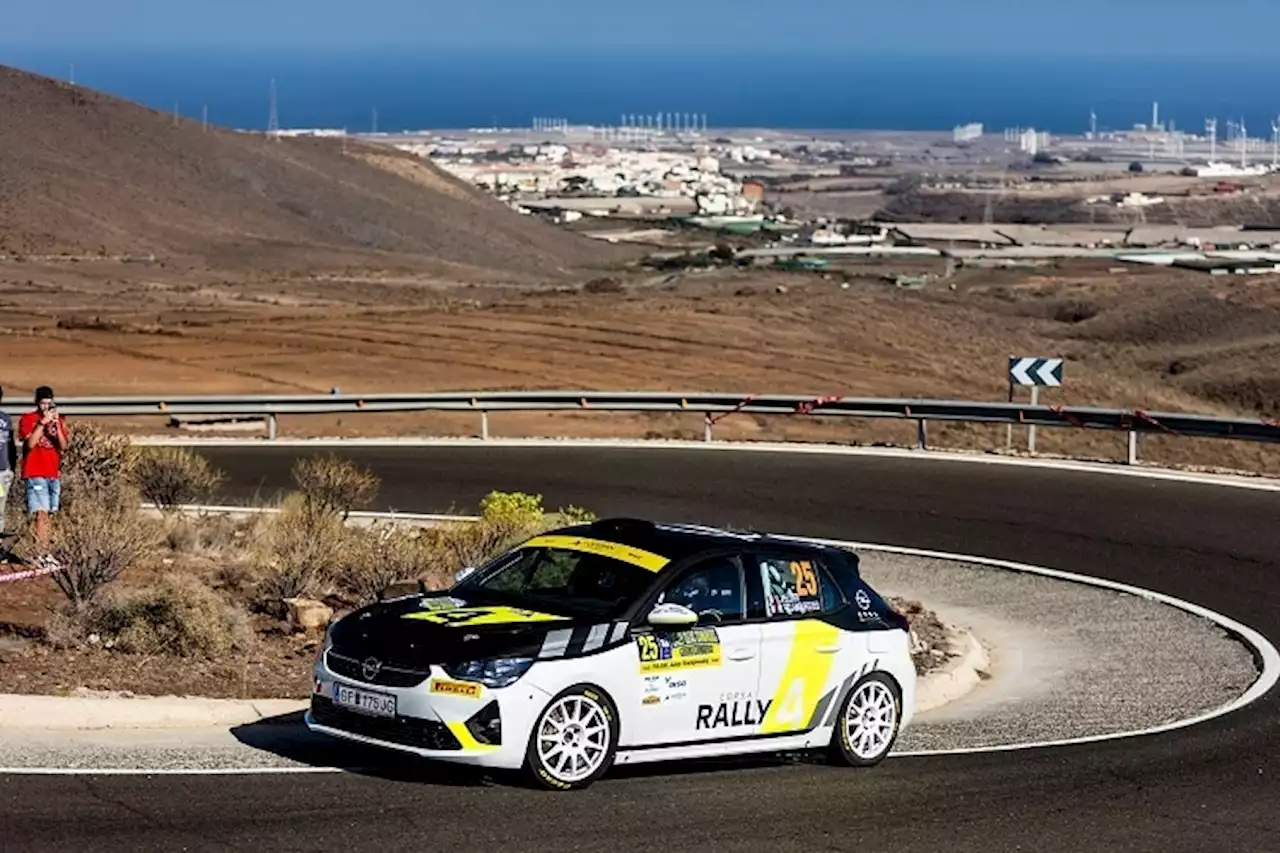 Bilderbuchstart für das ADAC Opel Rally Junior Team