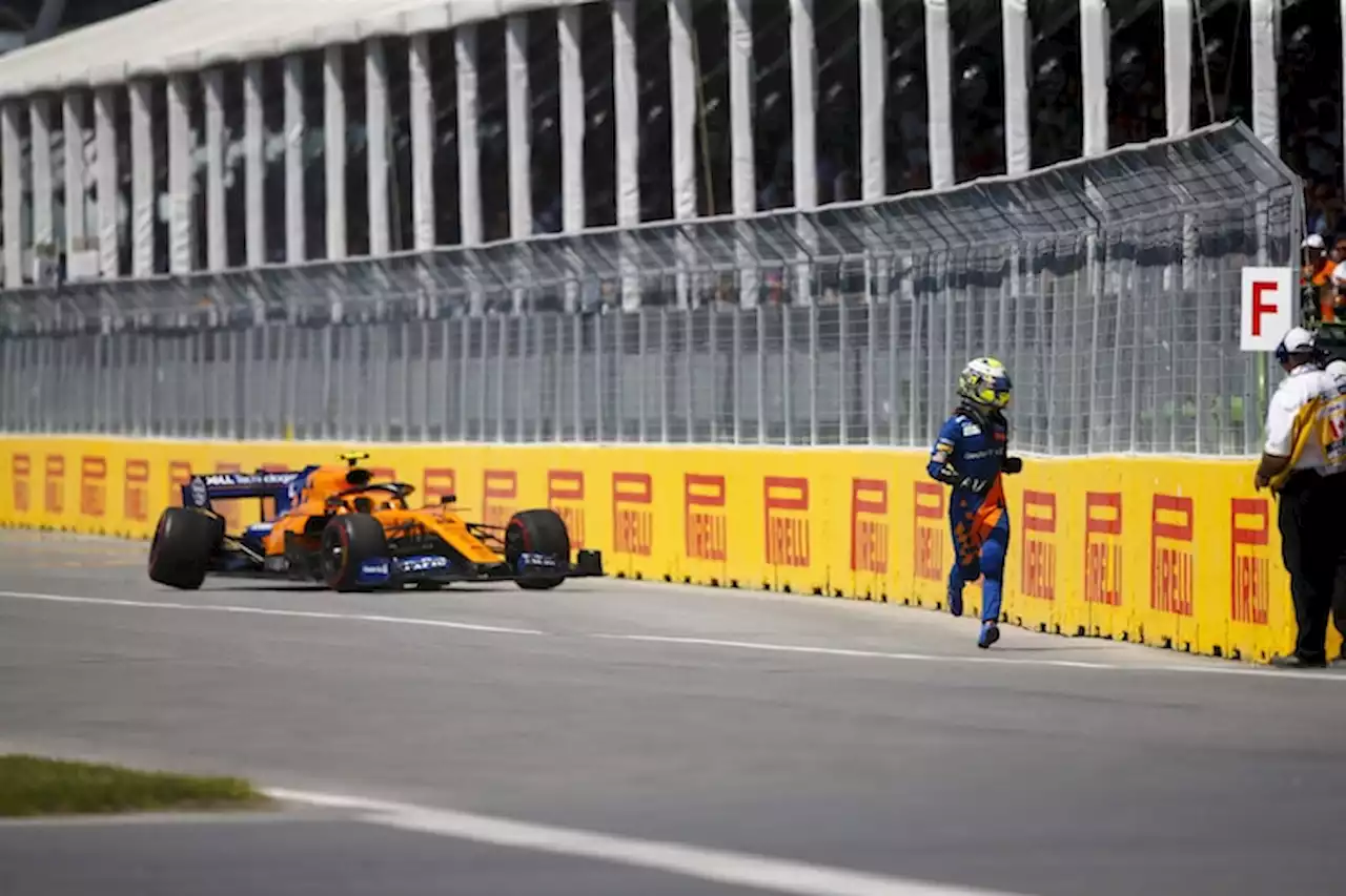 Lando Norris: McLaren-Rad ab in Kanada