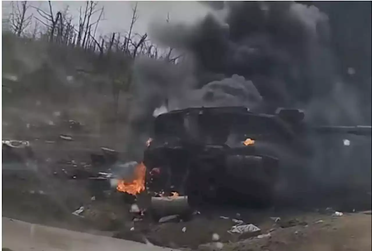 First Challenger 2 tank destroyed in Ukraine after drone shot down near Putin residence