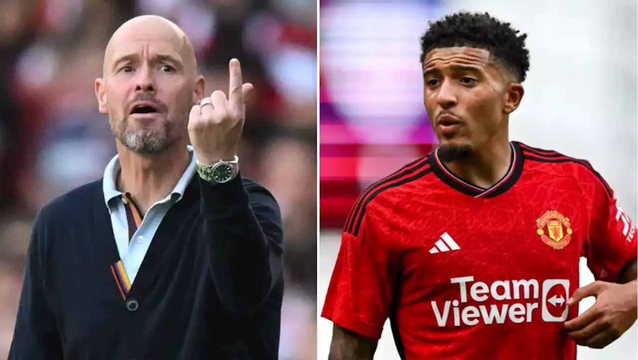 Jadon Sancho's war with Erik ten Hag shows how little we really know about football