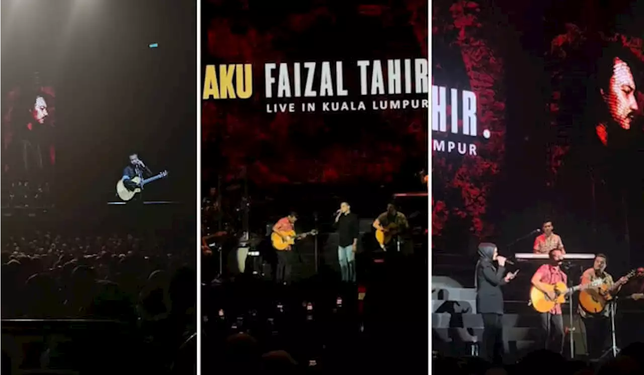 'Sebab Jamming Kan, Boleh Ulang Balik' - Siti Nurhaliza Lupa Lirik Lagu Digarhayu Saat Konsert Faizal Tahir. Comel Je!